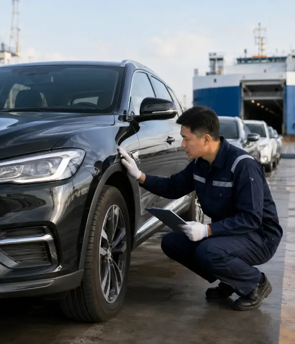 Used Car Inspection Before Export from China